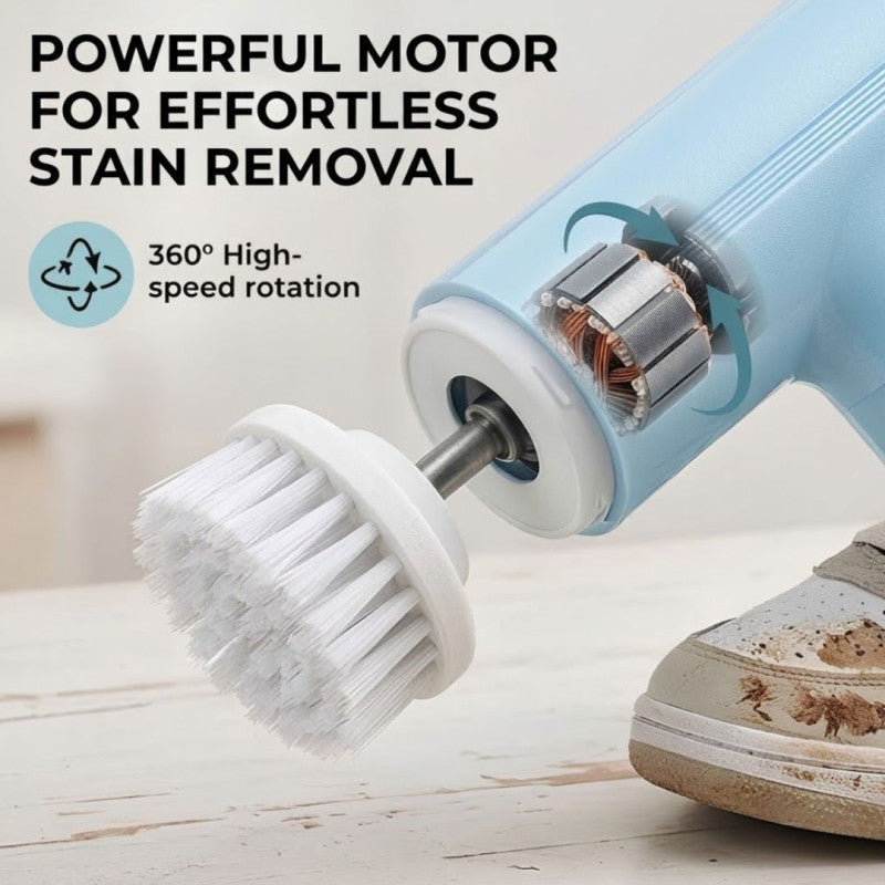 Multipurpose - 3 in 1 Rechargeable Electric Cleaning Brush