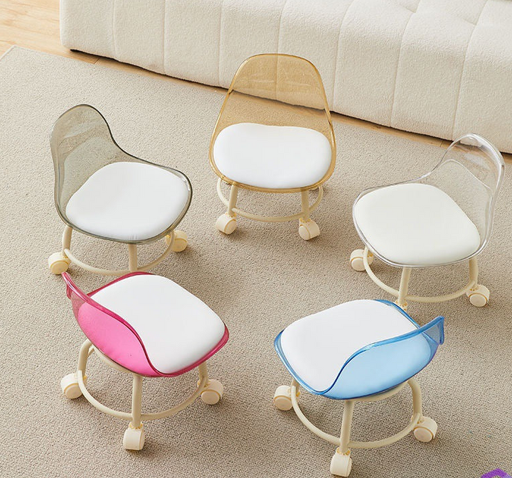 Acrylic 360° Rotatable Transparent Chair By Smartspace