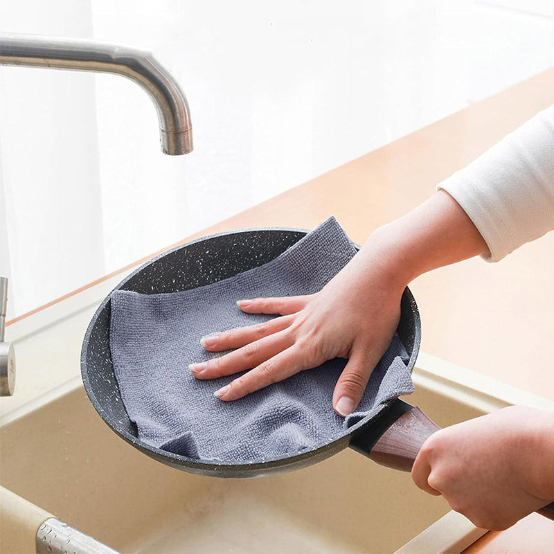 Reusable Microfiber Cleaning Cloth - 20 Pcs