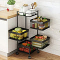 Premium Square Metal Trolley By Homix