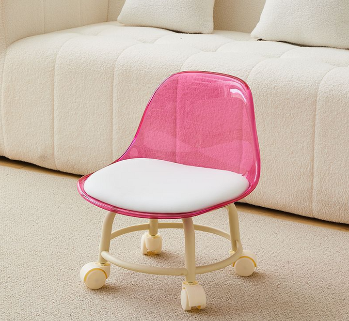 Acrylic 360° Rotatable Transparent Chair By Smartspace