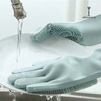 Magic Washing Gloves - Pair Of Silicone Washing Gloves