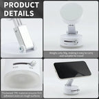 360° Rotating - Magnetic Phone Holder - Strong Vacuum Grip - For Car, Desk & Travel