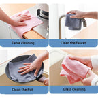 Reusable Microfiber Cleaning Cloth - 20 Pcs