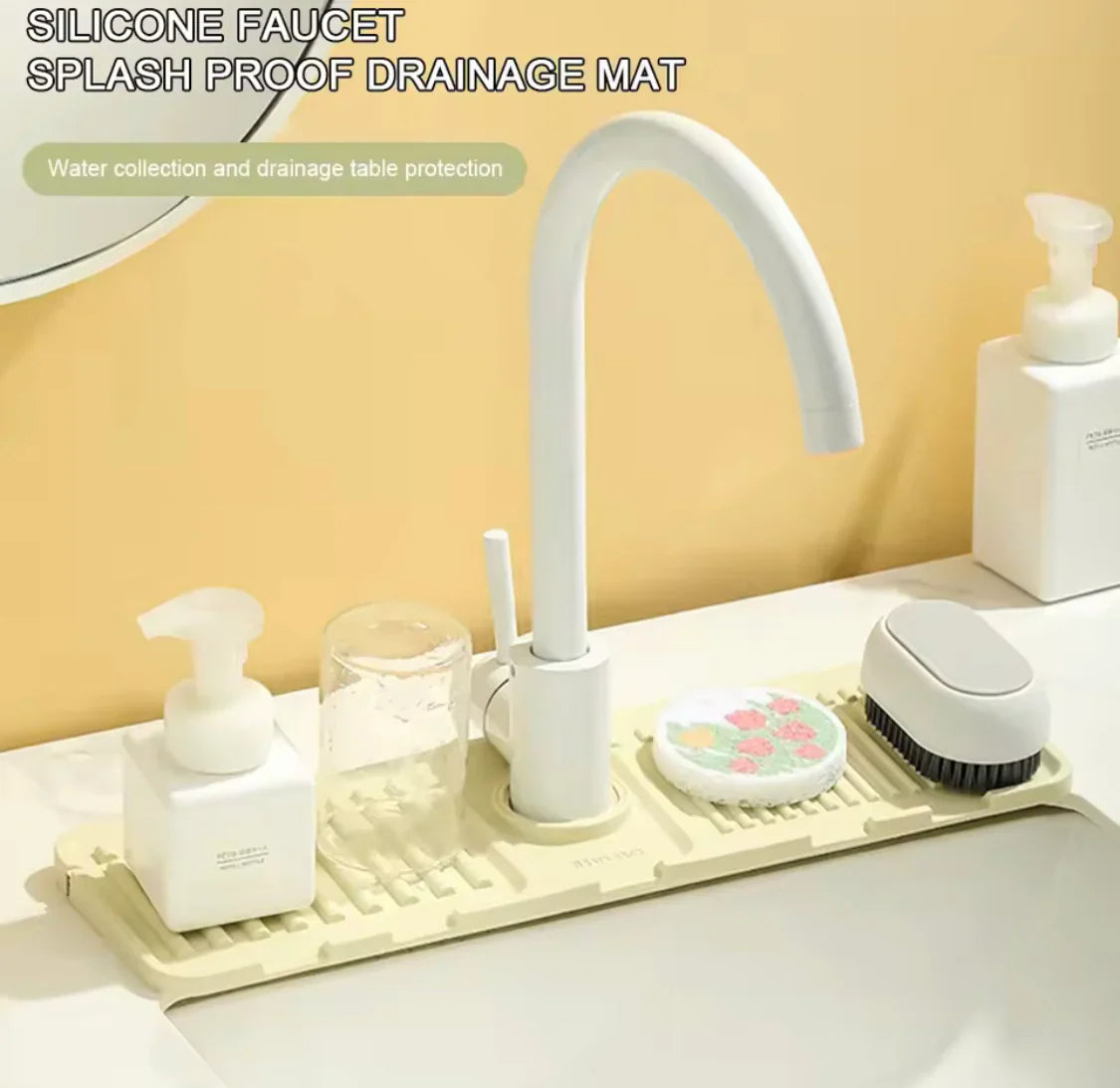 Silicone Faucet Matt - 15.5" X 4.5"